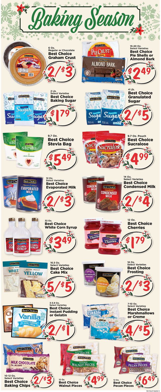 IGA Ad from 12/07/2022