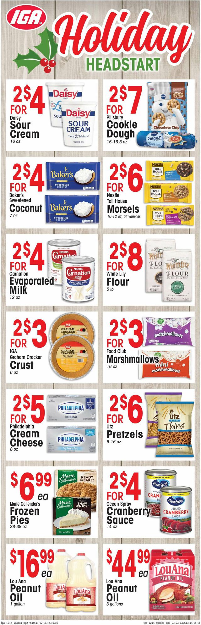 IGA Ad from 12/14/2022