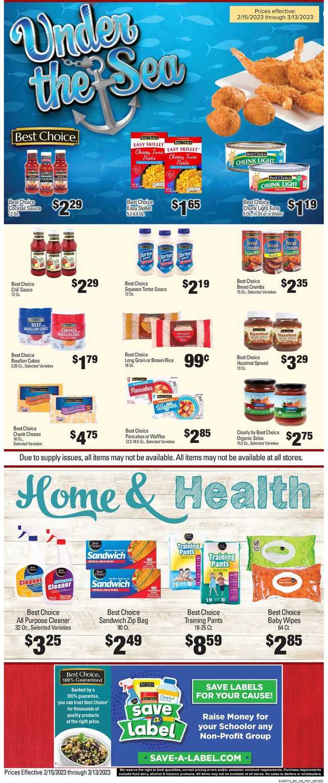 IGA Ad from 02/15/2023