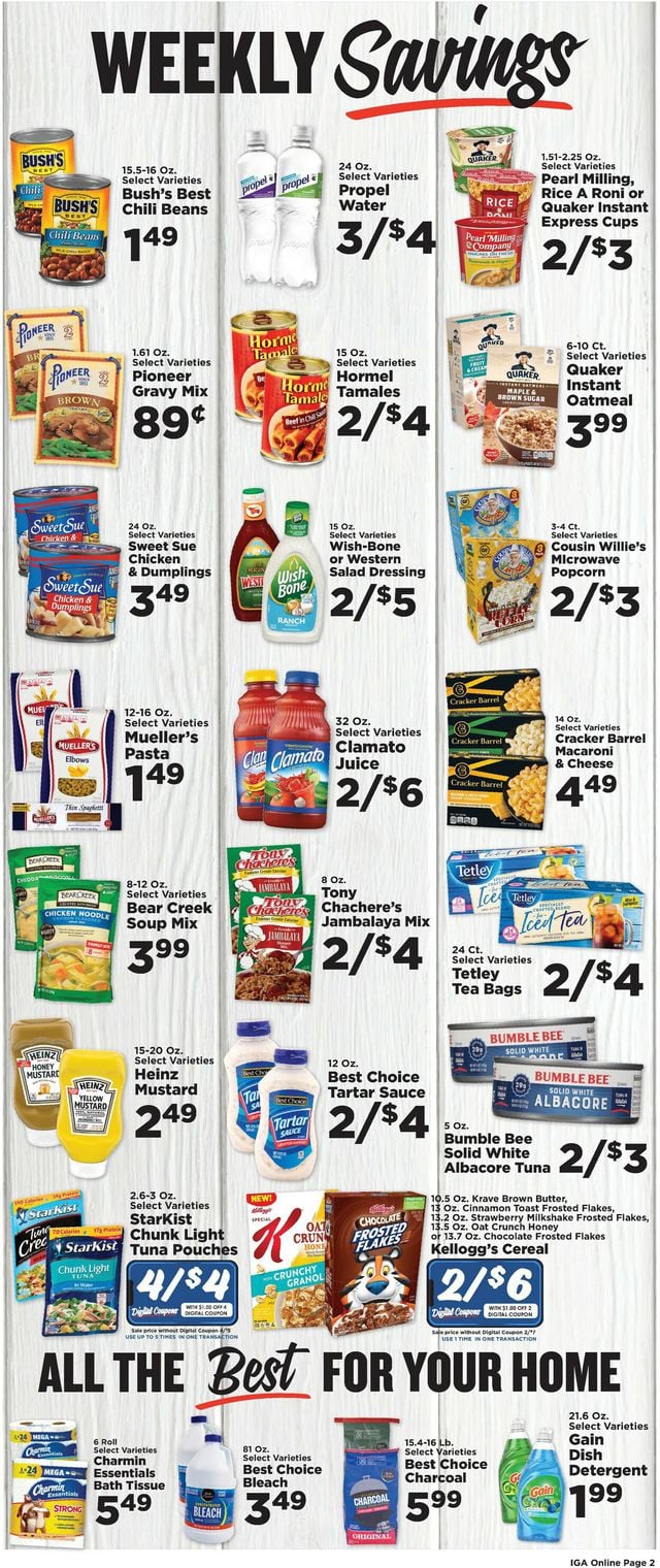 IGA Ad from 02/22/2023