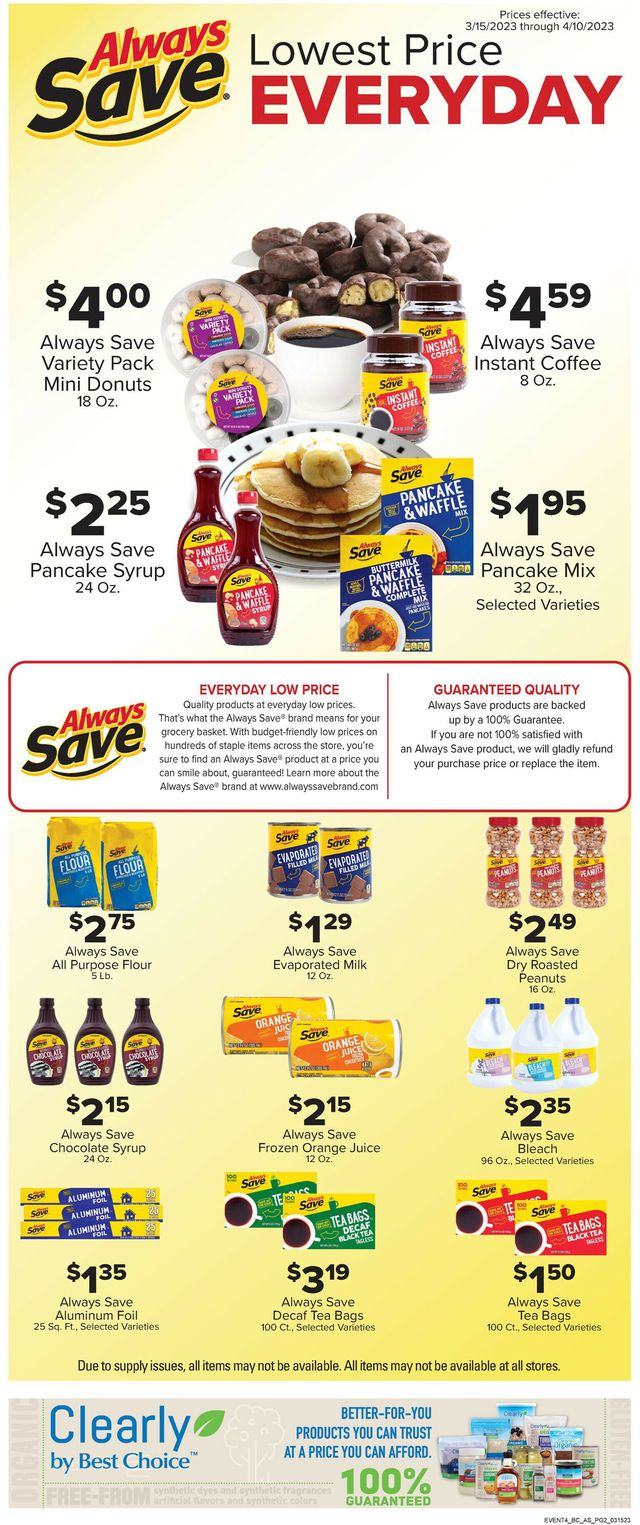 IGA Ad from 03/15/2023