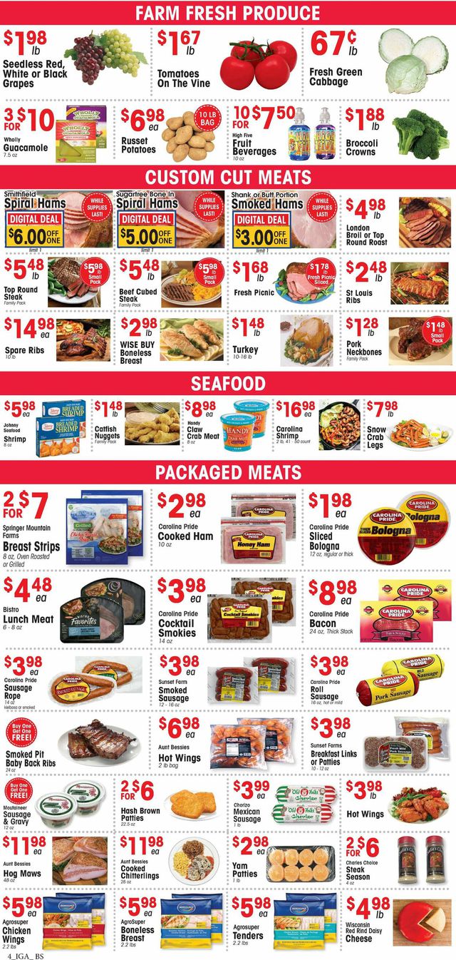 IGA Ad from 03/29/2023
