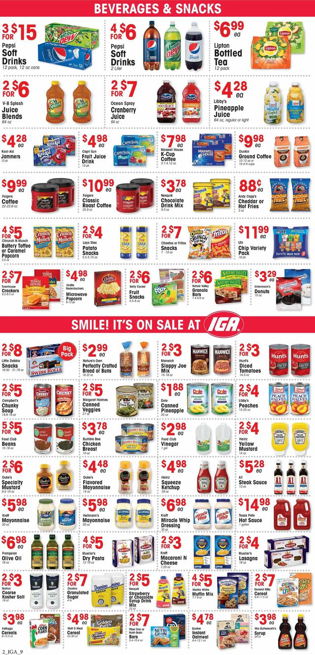 IGA Ad from 04/12/2023