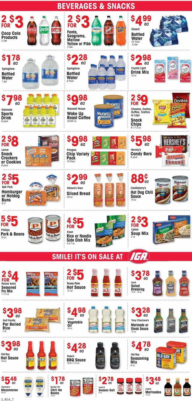 IGA Ad from 05/31/2023