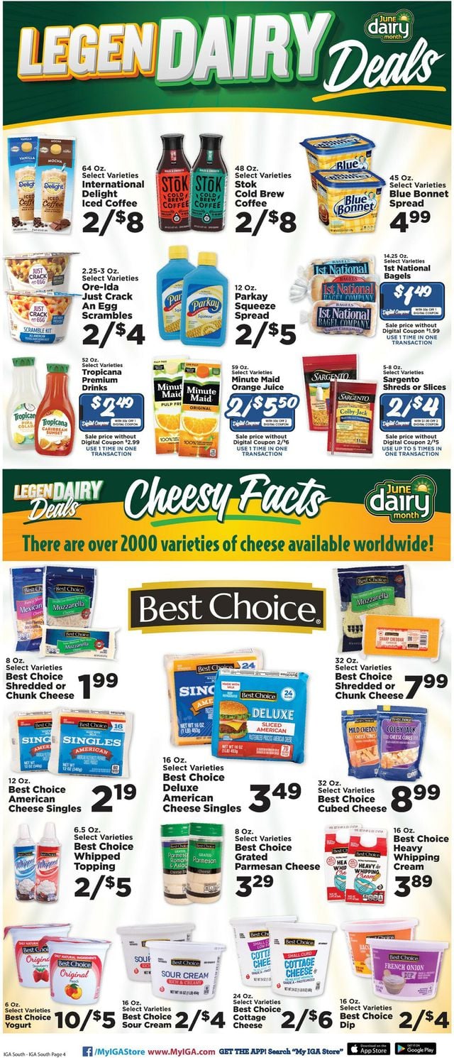 IGA Ad from 06/21/2023