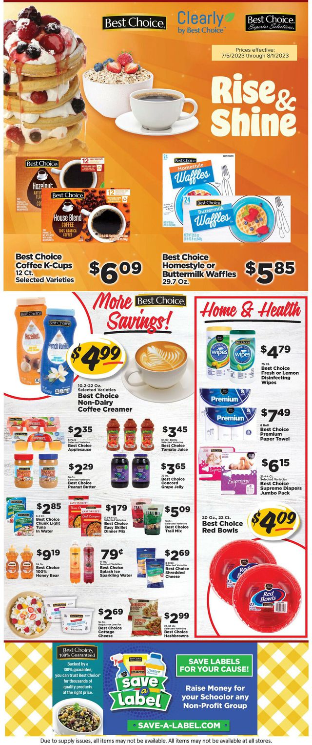 IGA Ad from 07/12/2023