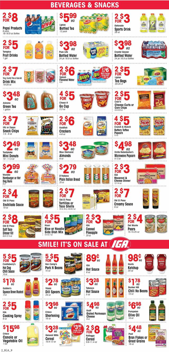 IGA Ad from 07/19/2023