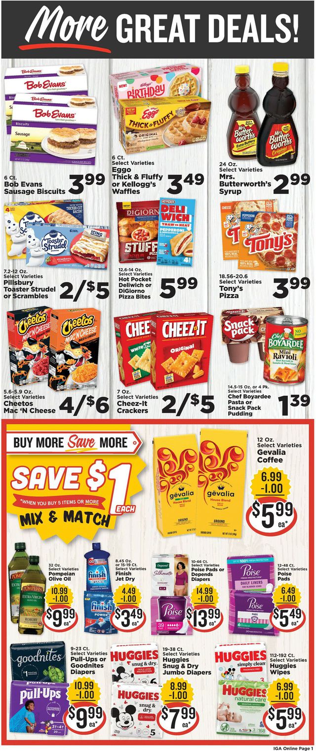 IGA Ad from 08/02/2023