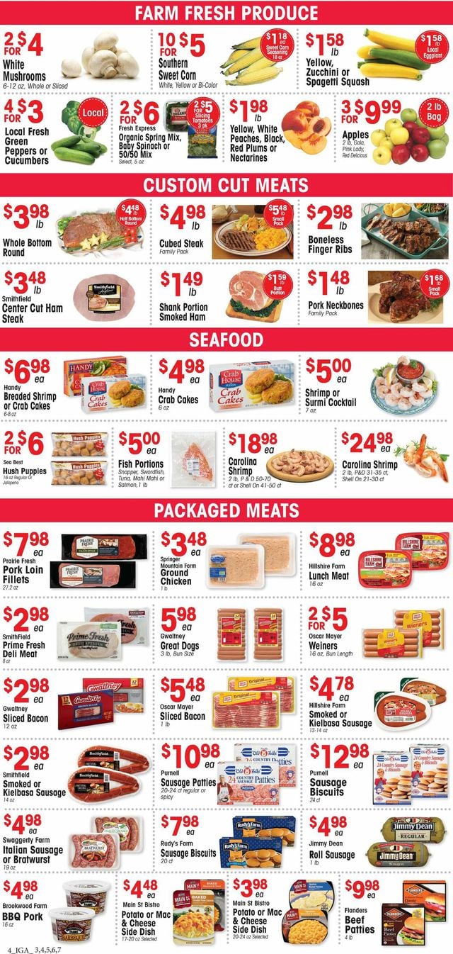 IGA Ad from 08/09/2023
