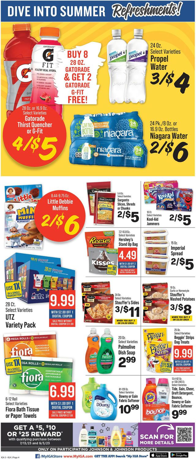 IGA Ad from 08/16/2023