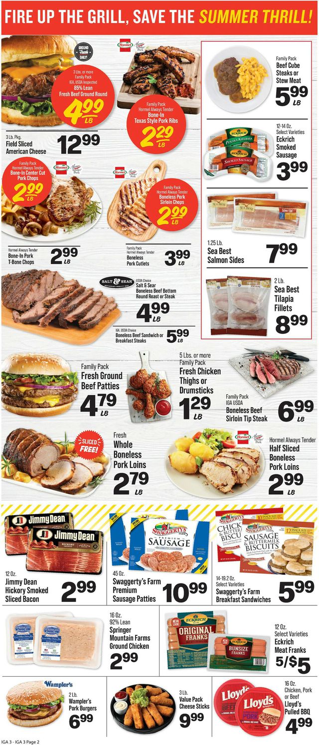 IGA Ad from 08/23/2023