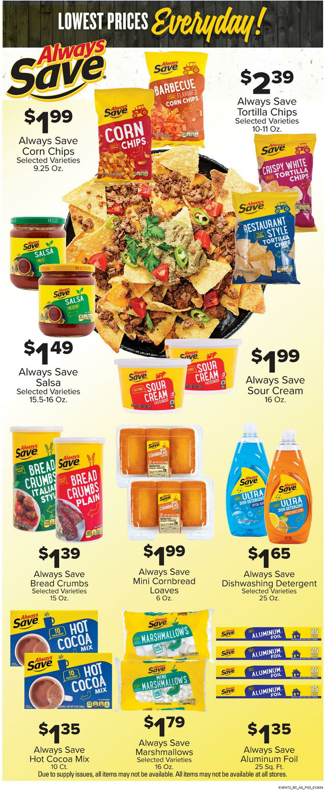 IGA Ad from 01/31/2024