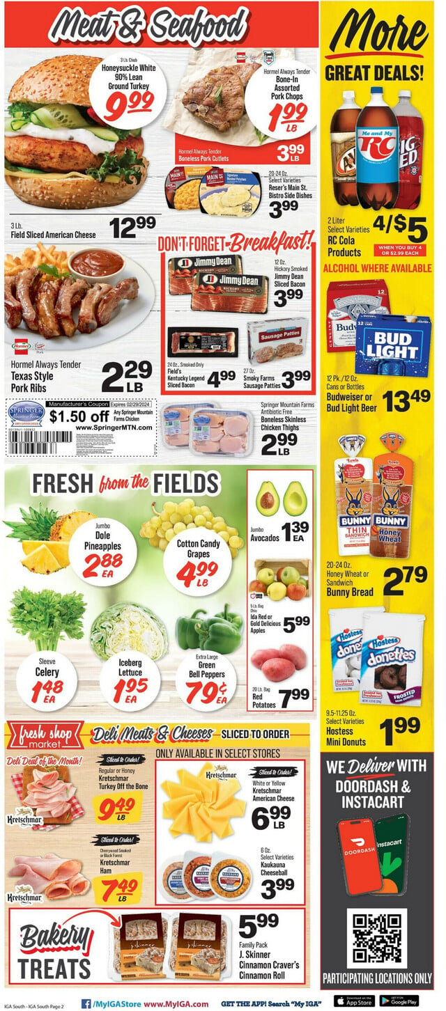 IGA Ad from 02/14/2024