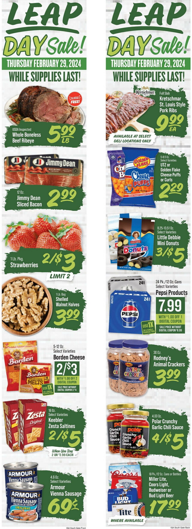 IGA Ad from 02/28/2024