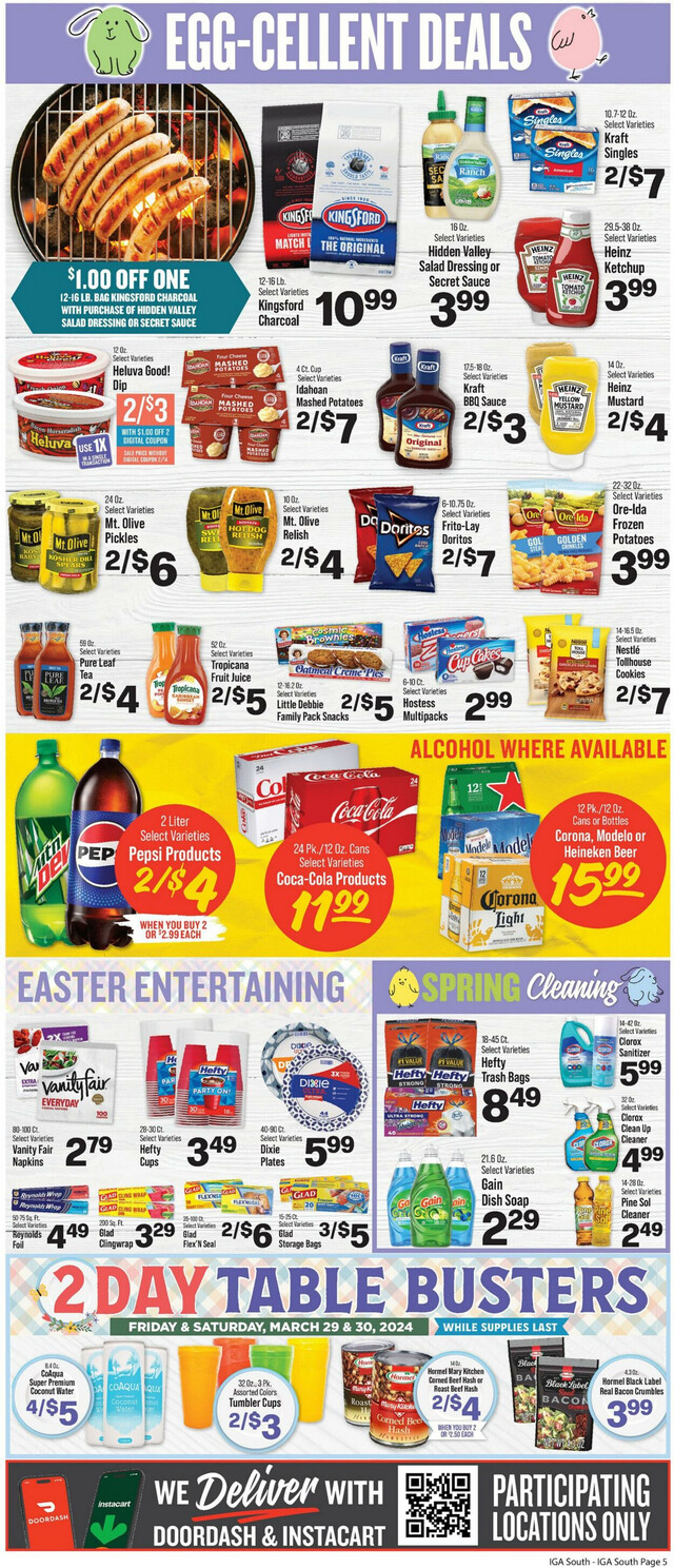 IGA Ad from 03/27/2024