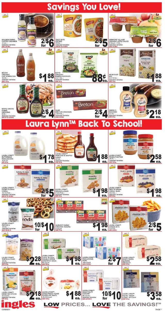 Ingles Ad from 08/14/2019