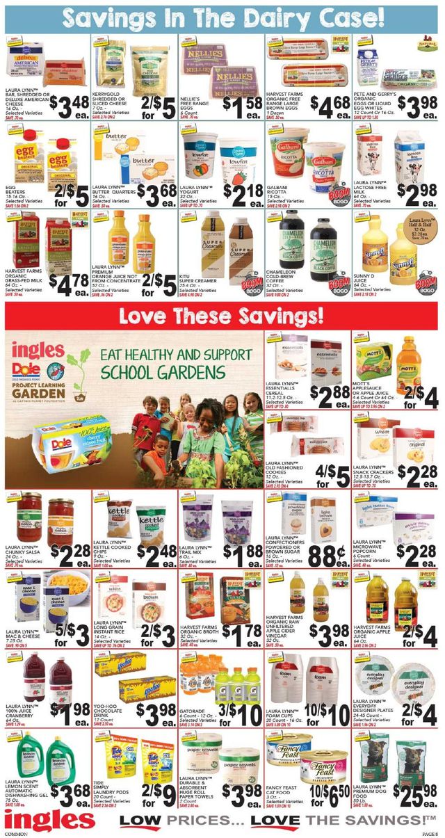 Ingles Ad from 08/21/2019