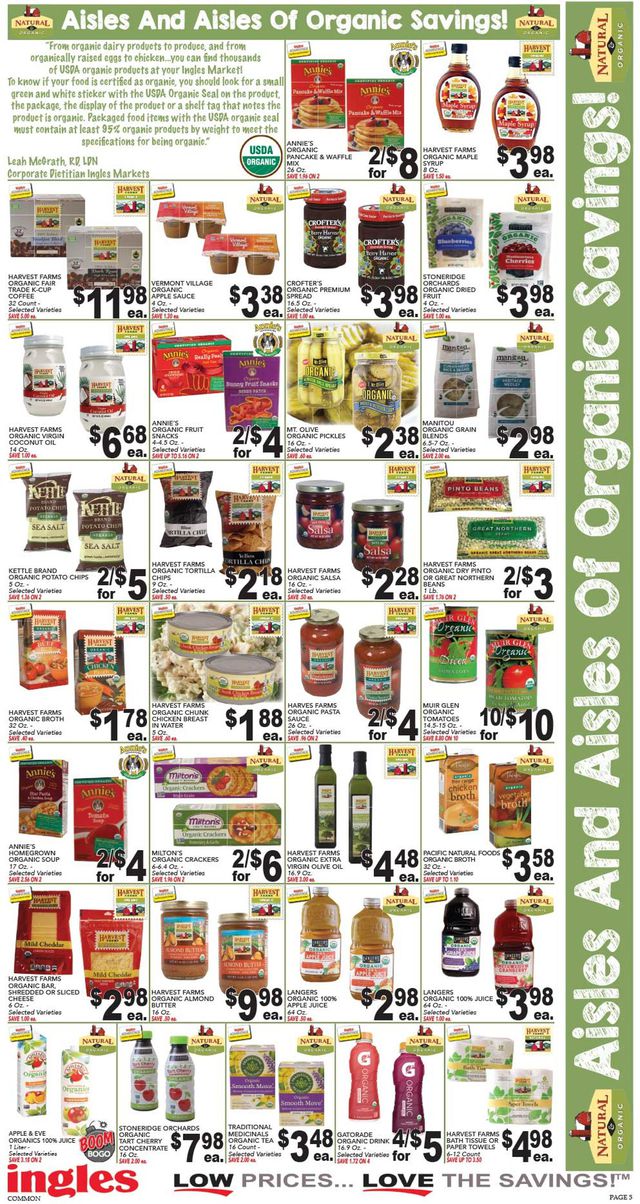 Ingles Ad from 10/16/2019