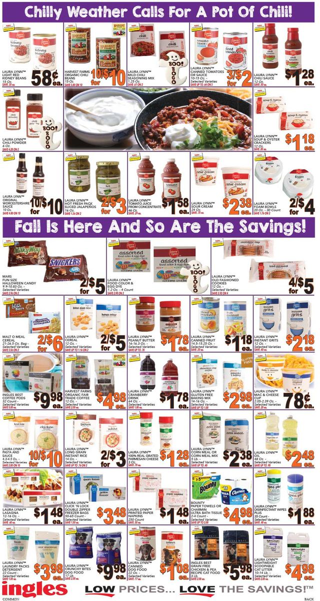 Ingles Ad from 10/23/2019