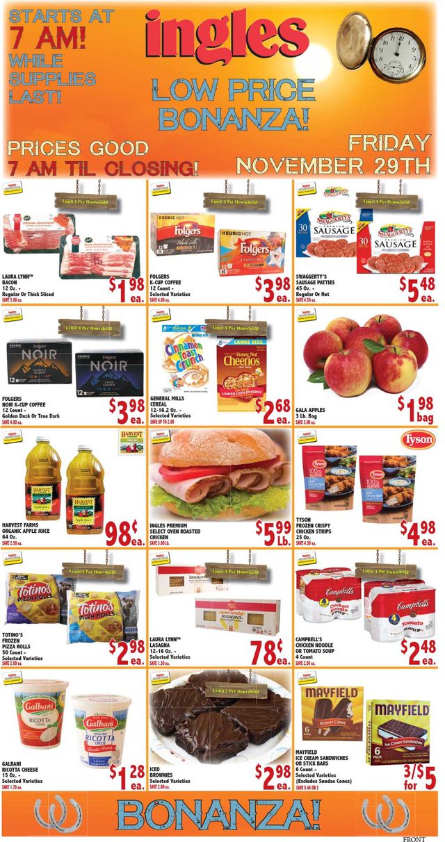 Ingles Ad from 11/29/2019