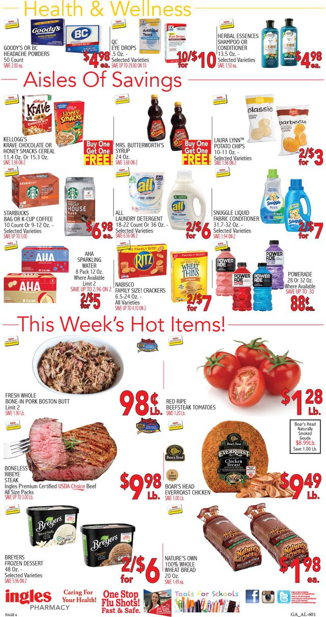 Ingles Ad from 09/30/2020
