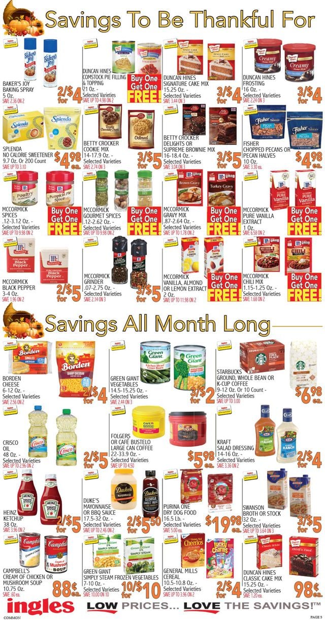 Ingles Ad from 11/18/2020