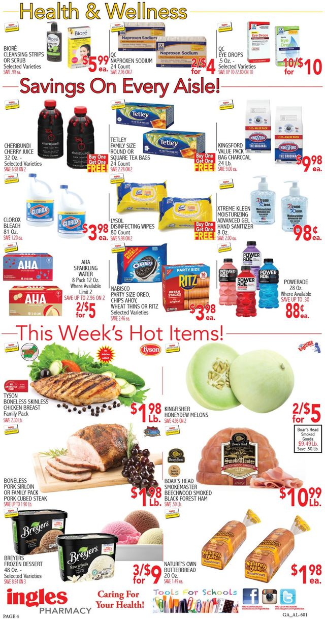 Ingles Ad from 07/28/2021