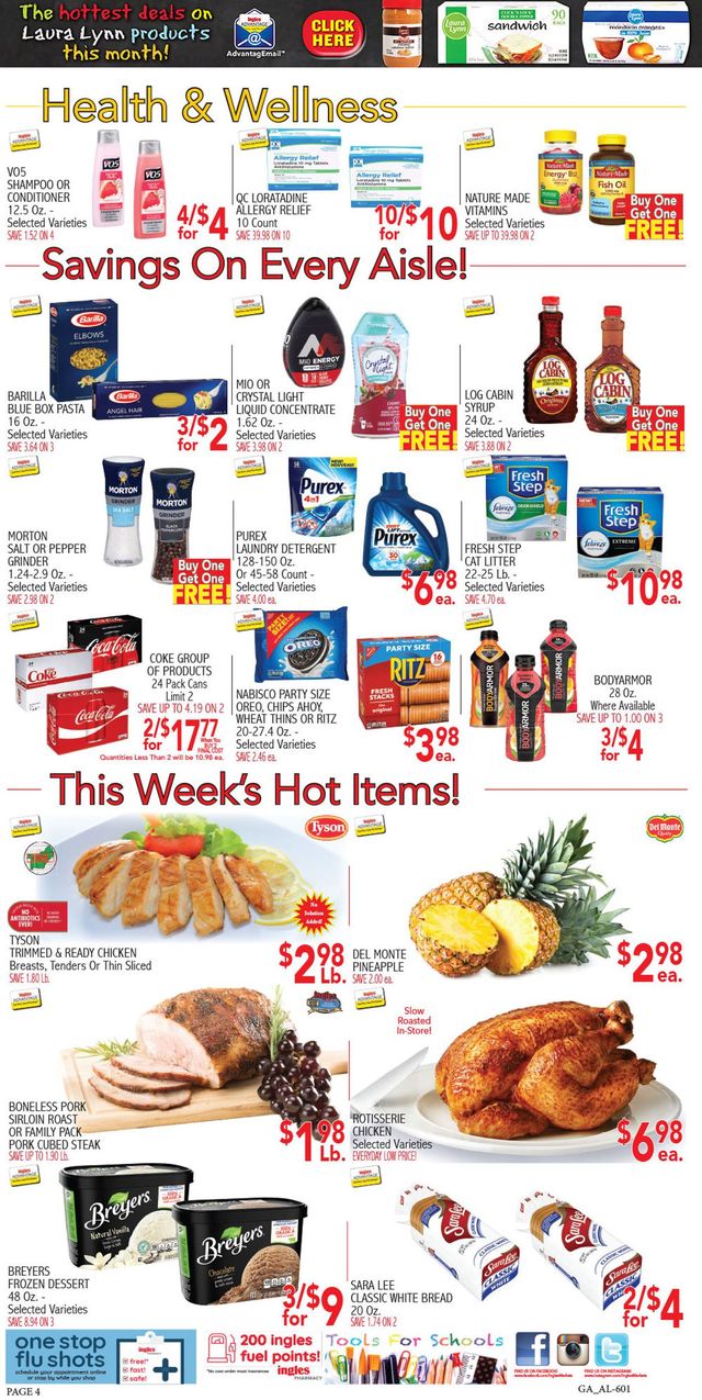 Ingles Ad from 08/25/2021