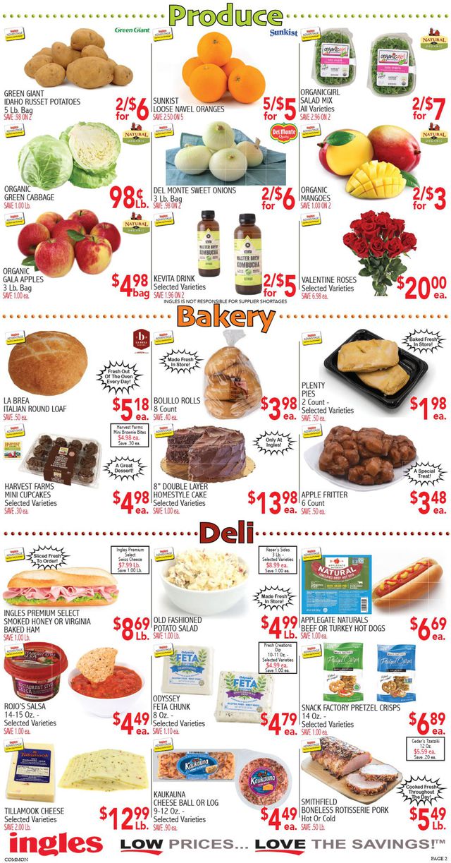 Ingles Ad from 02/02/2022