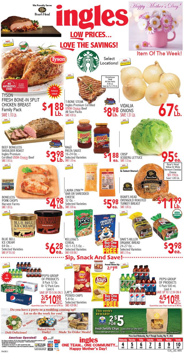 Ingles Ad from 05/04/2022
