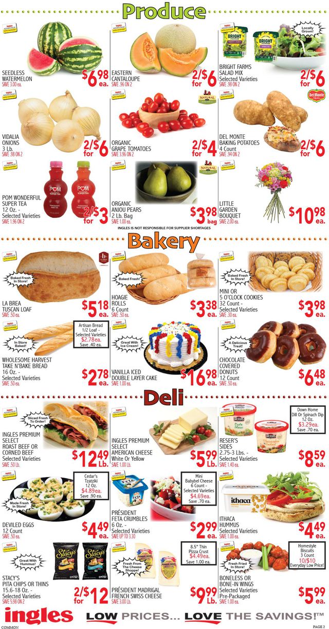 Ingles Ad from 05/18/2022