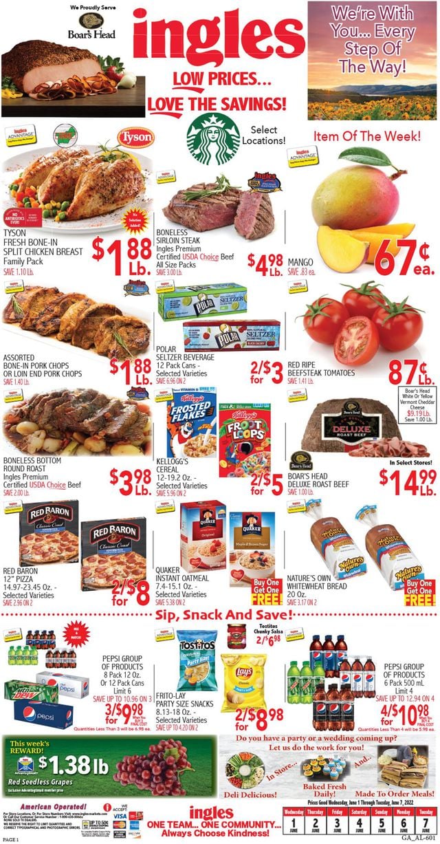Ingles Ad from 06/01/2022