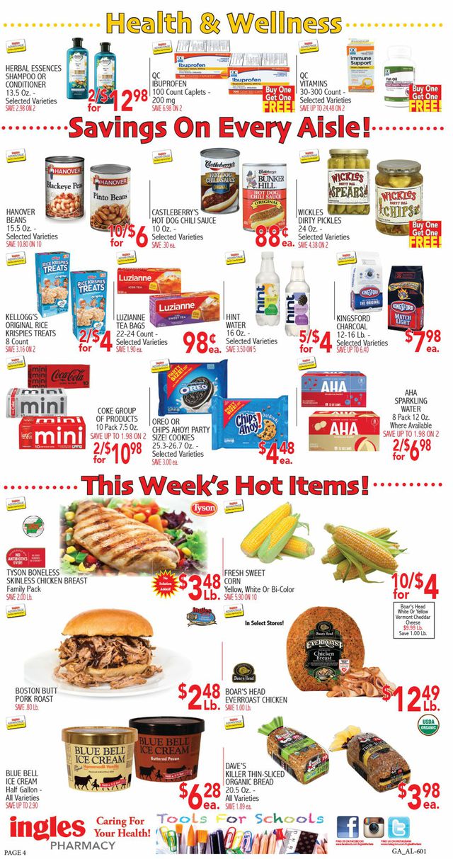 Ingles Ad from 08/31/2022