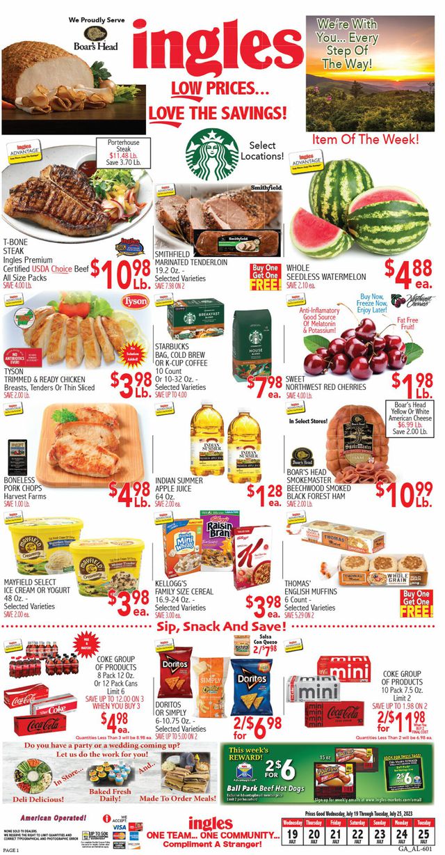 Ingles Ad from 07/19/2023