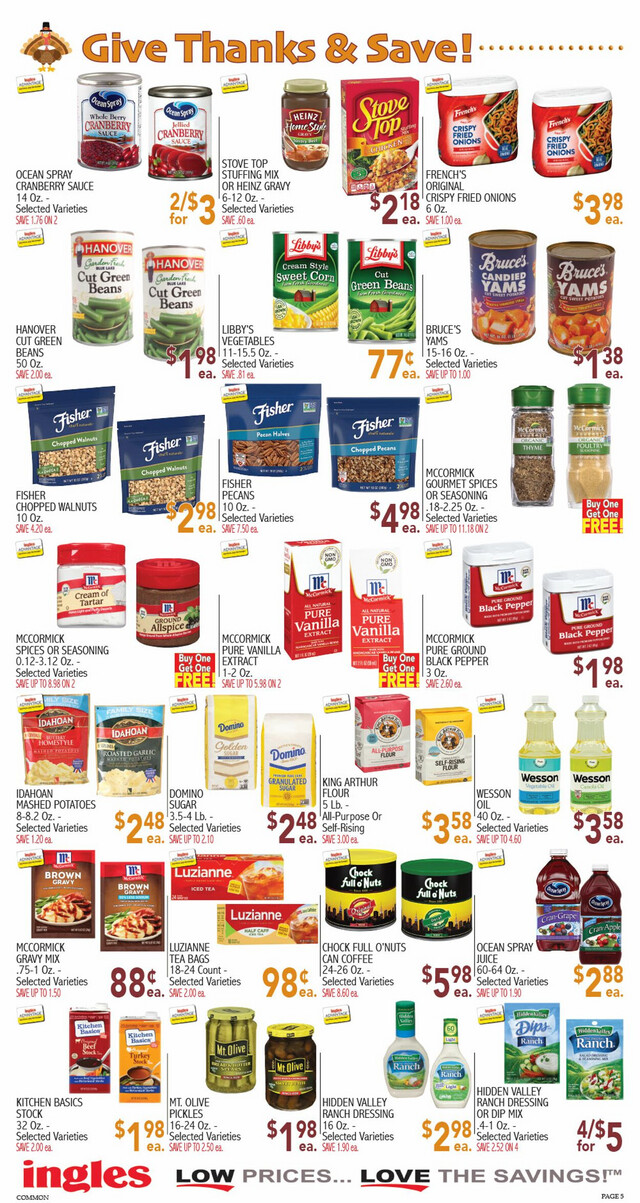Ingles Ad from 11/15/2023