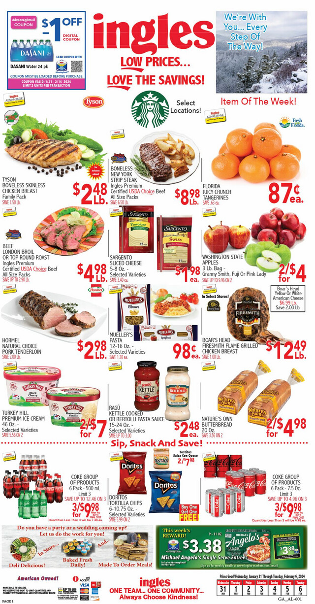 Ingles Ad from 01/31/2024