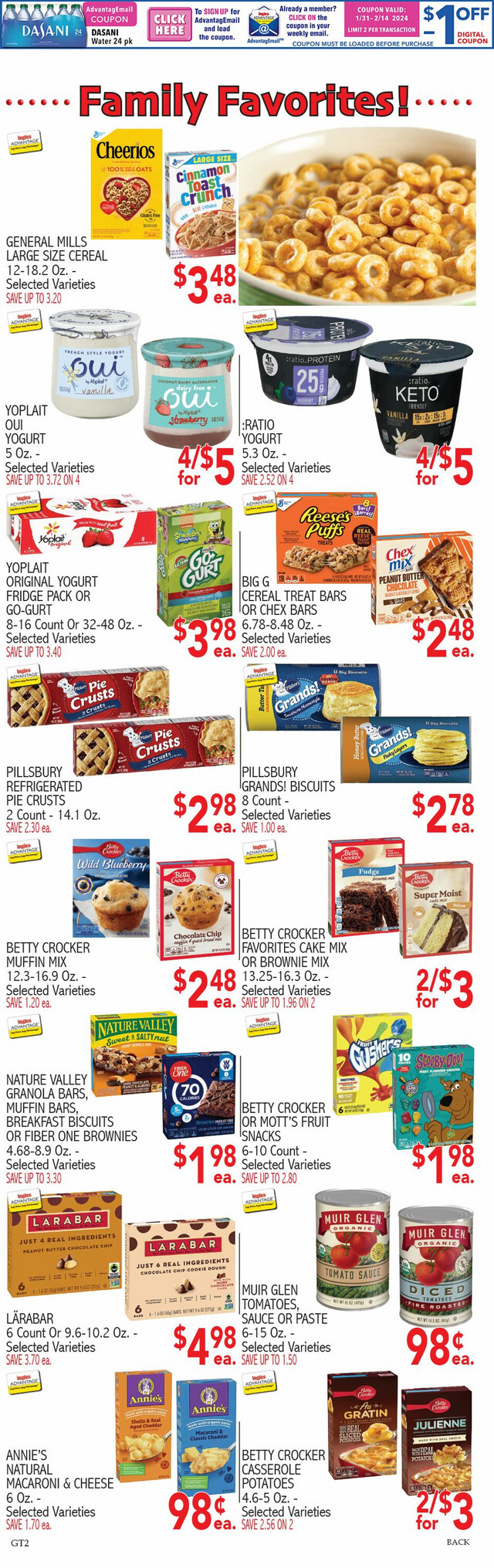 Ingles Ad from 01/31/2024