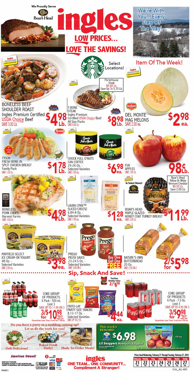 Ingles Ad from 02/21/2024