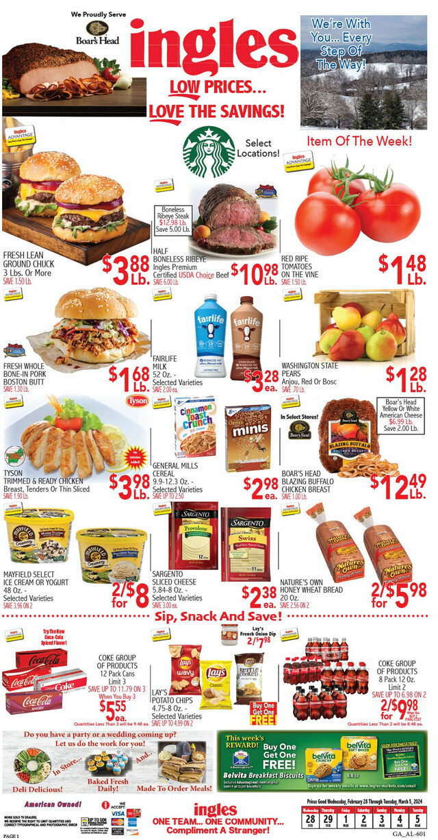 Ingles Ad from 02/28/2024