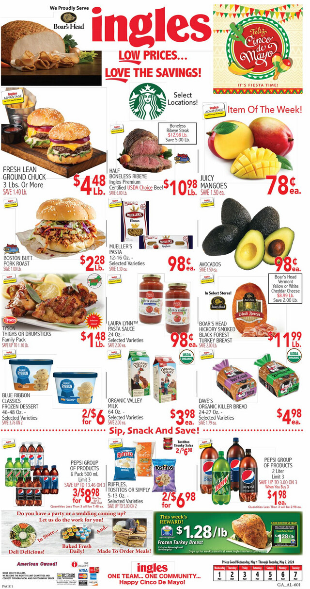 Ingles Ad from 05/01/2024