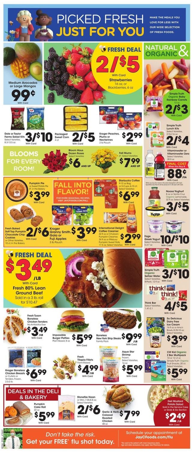 Jay C Food Stores Ad from 08/26/2020