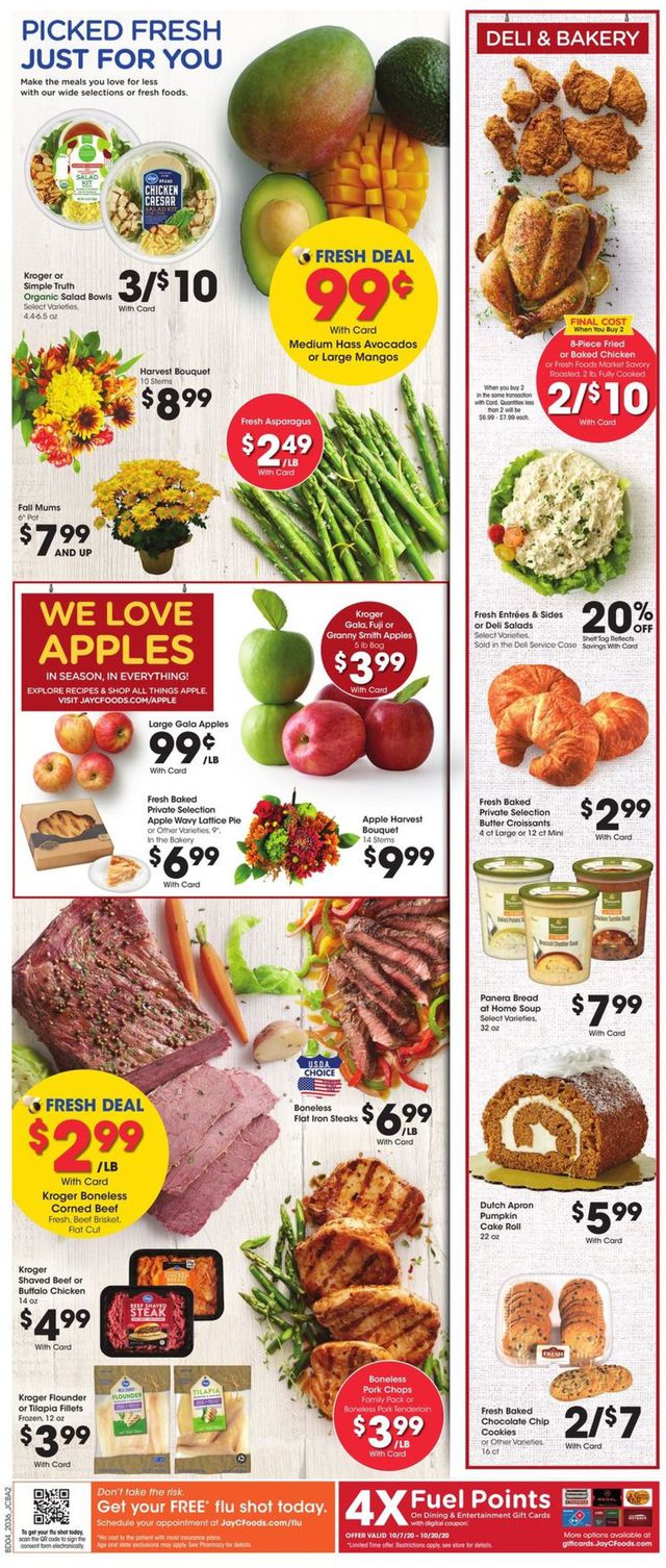 Jay C Food Stores Ad from 10/07/2020