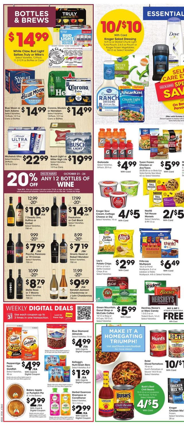 Jay C Food Stores Ad from 10/21/2020