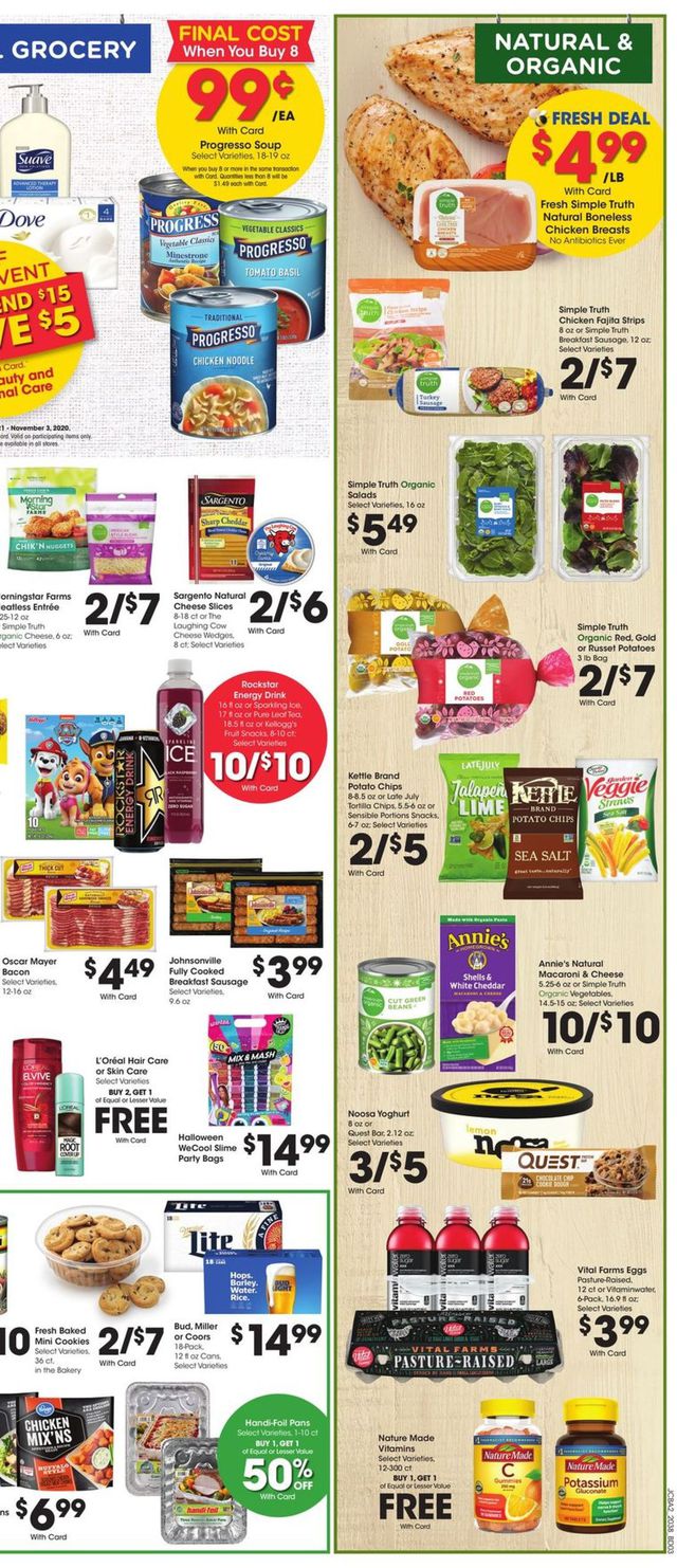 Jay C Food Stores Ad from 10/21/2020