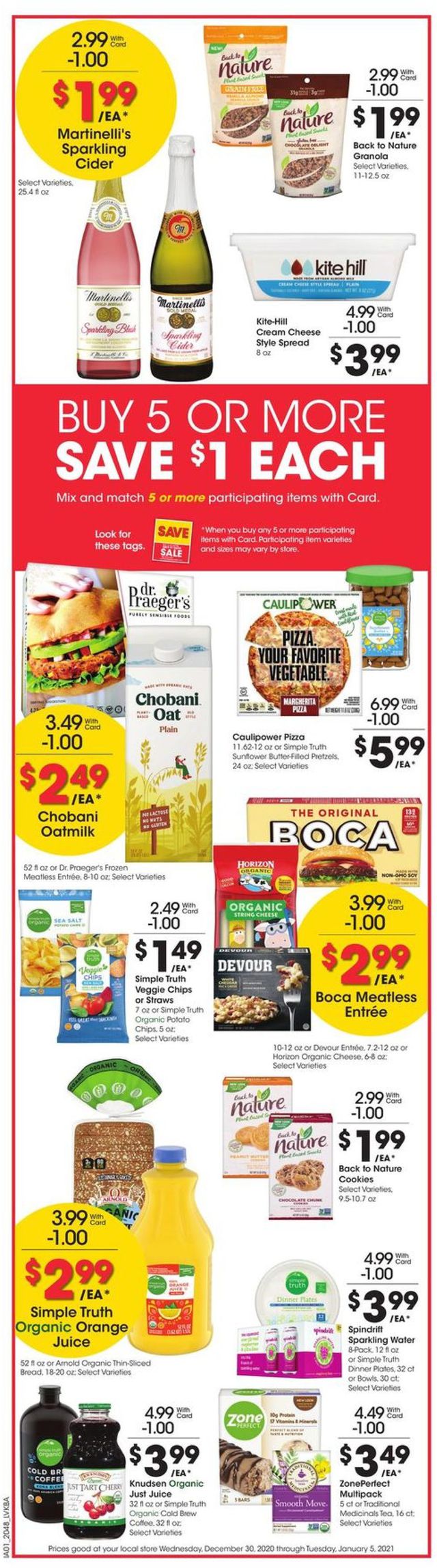 Jay C Food Stores Ad from 12/30/2020