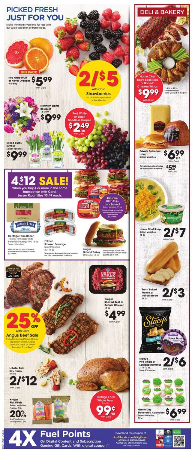 Jay C Food Stores Ad from 01/20/2021