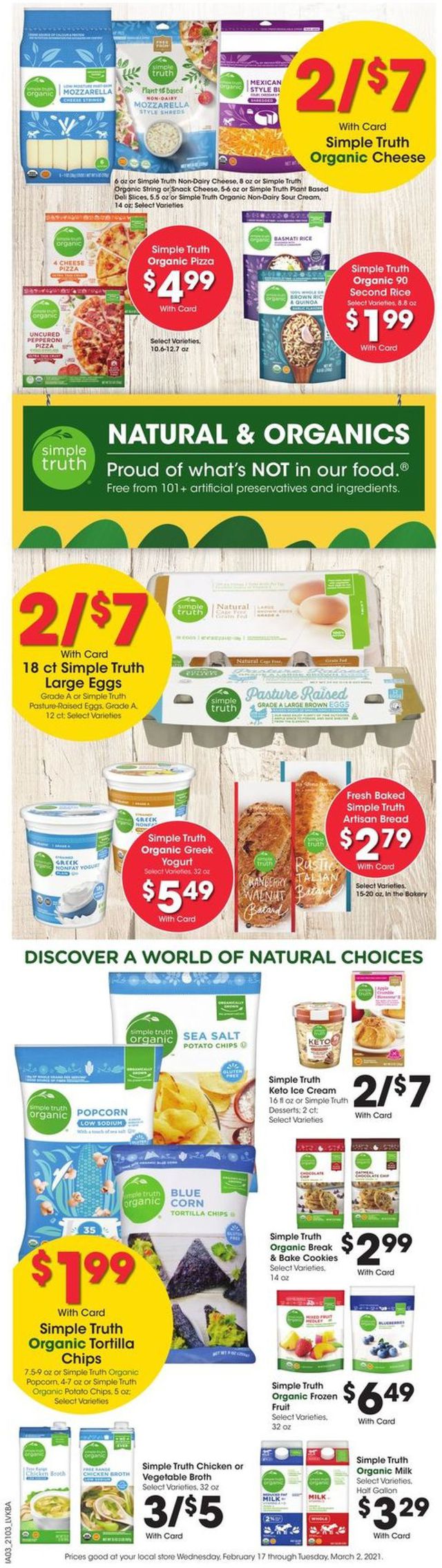 Jay C Food Stores Ad from 02/17/2021