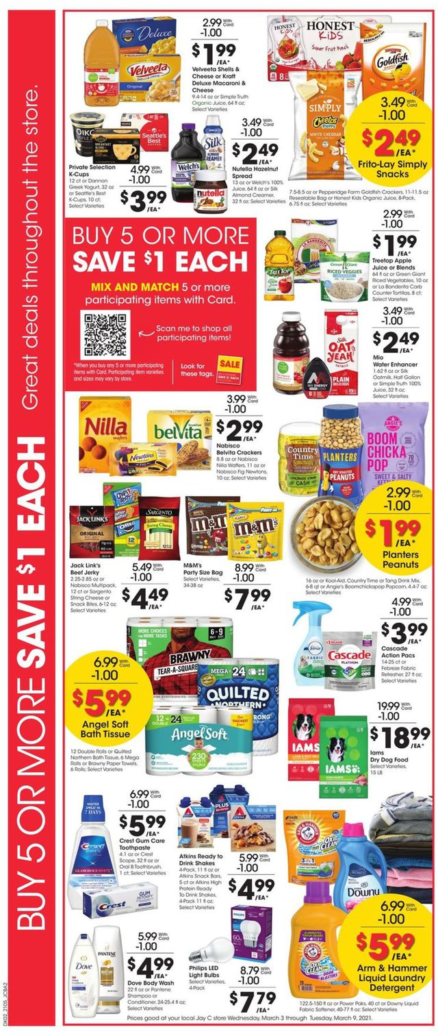 Jay C Food Stores Ad from 03/03/2021
