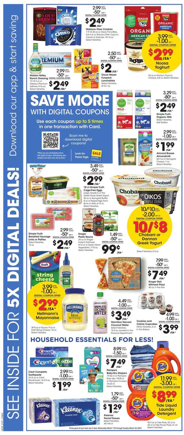 Jay C Food Stores Ad from 03/17/2021