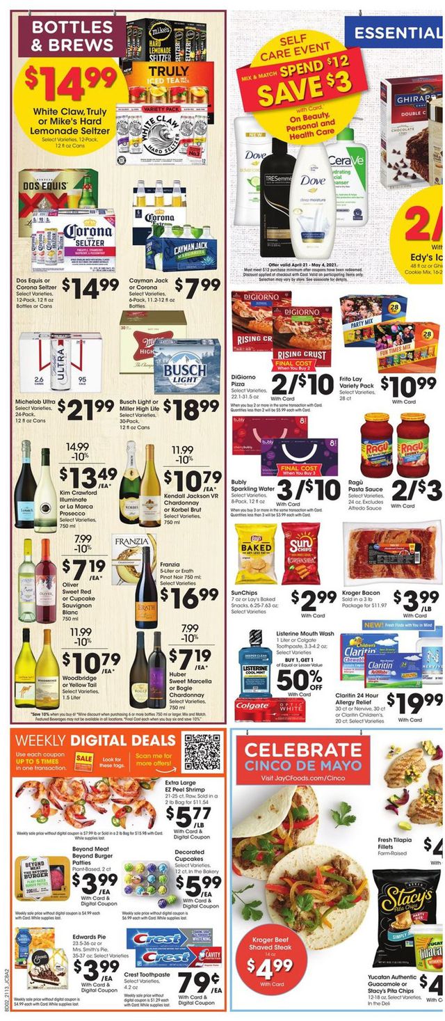 Jay C Food Stores Ad from 04/28/2021